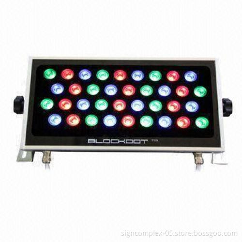 LED Wall Washer Light with 36W Power/IP65/Red, 12/Green 12/Blue 12/White 36/Warm White 36 LED Layout